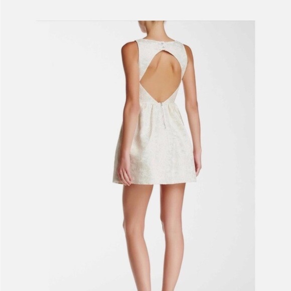 Alice + Olivia 'Lillyanne' Jacquard Fit & Flare Dress - Picture 2 of 9